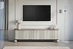 Moderní TV skříňka Vesper 187 cm - Kašmír / Ořech